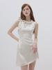 Sinseuden Elegance Ribbon Mini Dress
