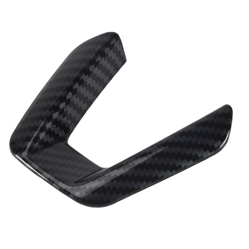 H5-Sport Carbon Fiber Print Interior Steering Wheel Trim For Mazda 3 6 CX-3 CX-5 CX-9 (Carbon Fiber) carbon fiber