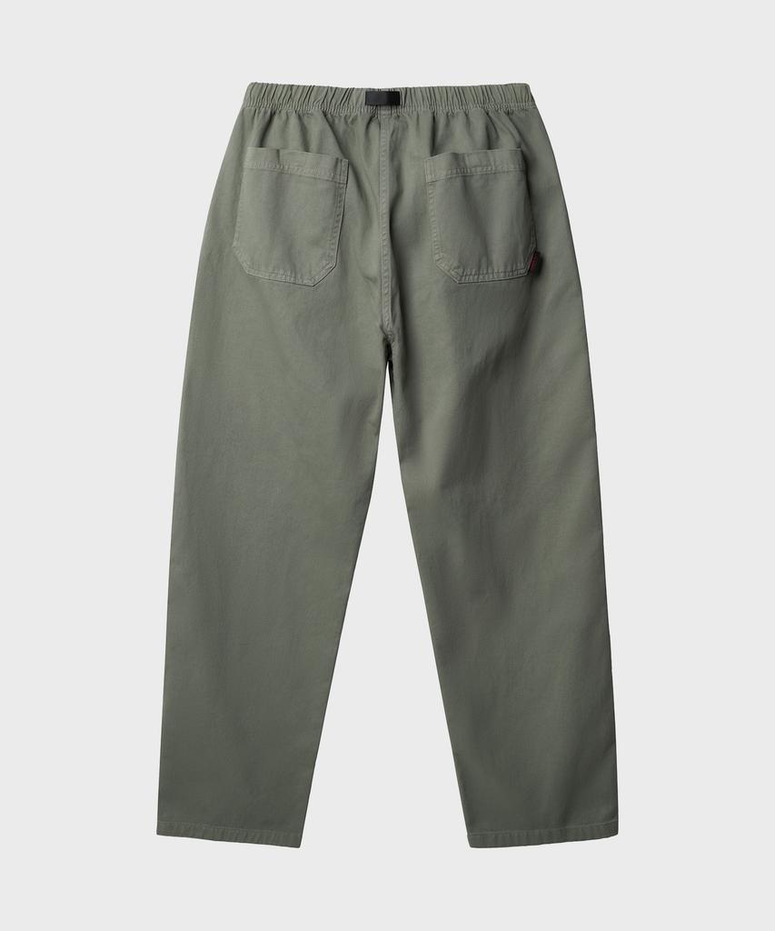 Geulamichi Loose Tapered Ridge Pants Khaki Grey