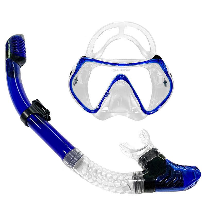 YBLKJ Large Frame Snorkeling Set with HD Mask & Snorkel