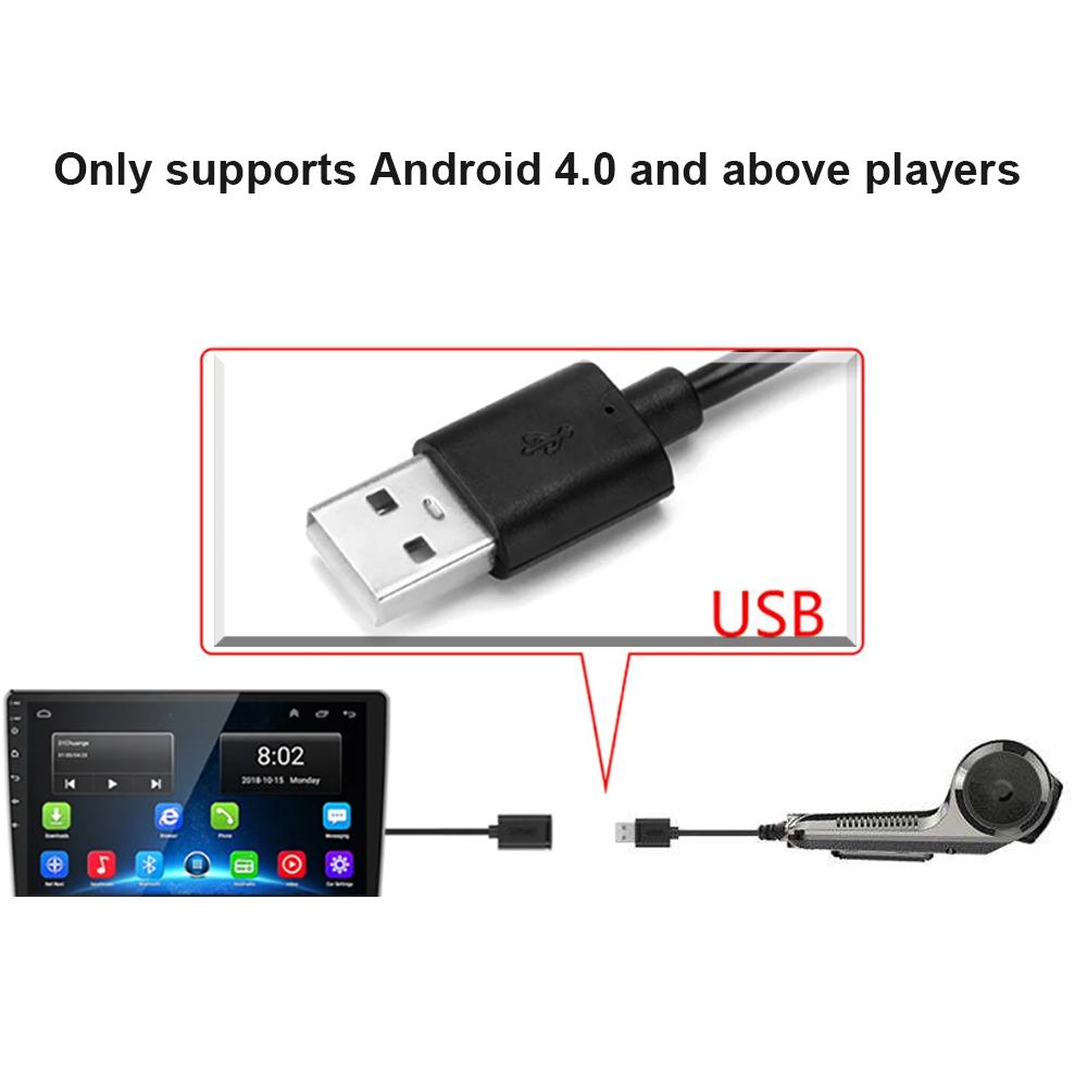 HD 1080P Car DVR Camera ADAS Car Dash Cam Android Player Navigation Dashcam Night Vision Driving Monitoring Recorde USB Dash Cam