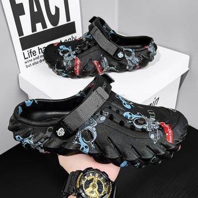 Fashion Men Slippers Comfort Beach Sandals Non-slip Garden Shoes Chef Shoes Summer Casual Shoes Nurse Doctor Shoes Flip Flops