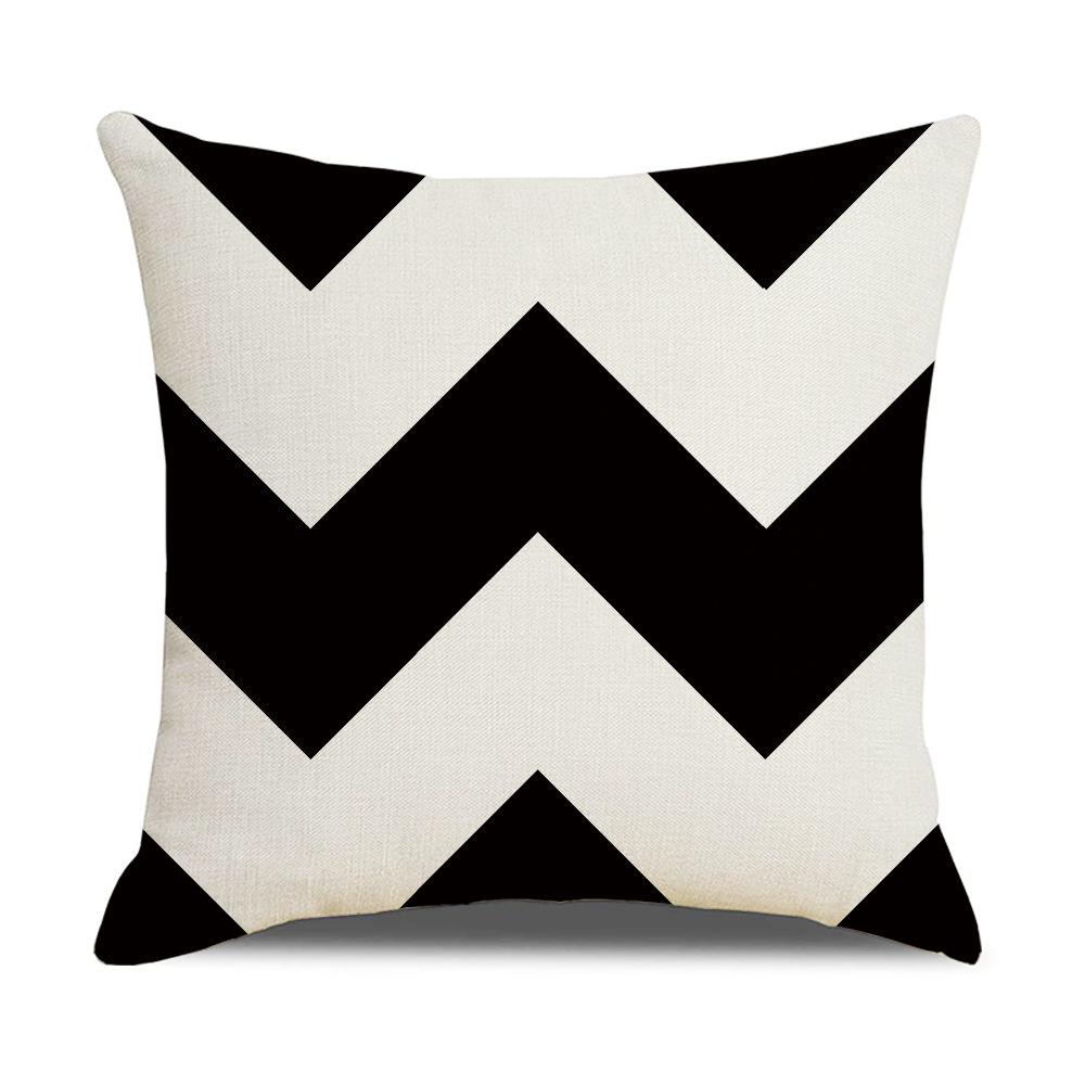 New Homeware Pillow Cover European Geometric Abstract Car Sofa Cushion Cover Cushion Cover