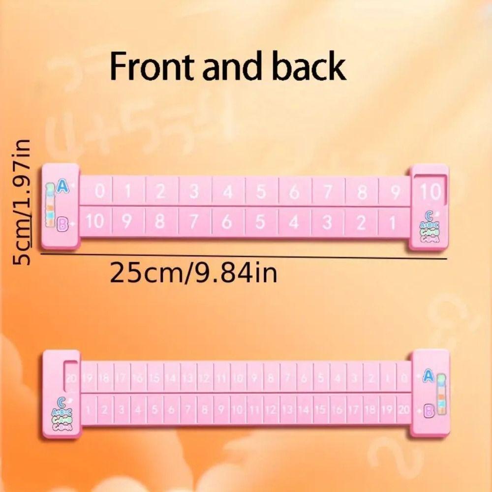 Enlightenment Aid Straight Ruler Early Education Student Ruler Number Decomposition Ruler  Addition