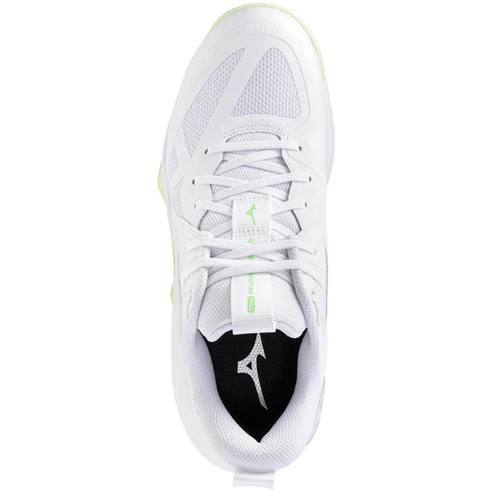 Mizuno Wave Momentum Pro Sneakers Breathable White/Light Green