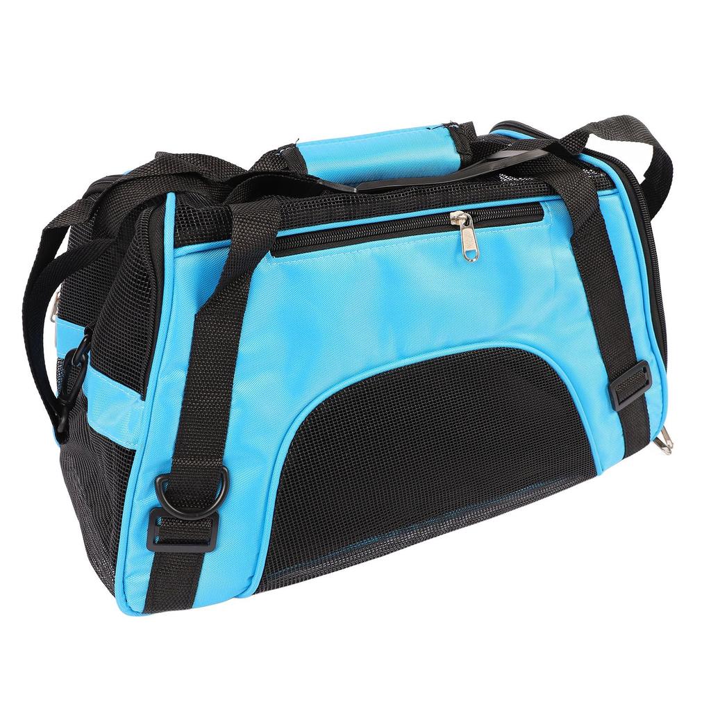 Pet Travel Carrier Portable Lightweight Large Space Breathable Mesh Collapsible Cat Carrier for