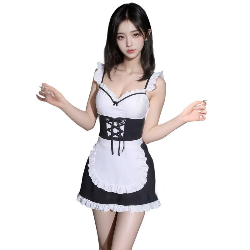 New Sexy Uniform Seduction Two-dimensional Maid Uniform Cosplay Free Maid Outfit 1