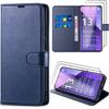 Case - E.F.CONNECTION - For Xiaomi Redmi Note 13 Pro+ 5G - Shockproof - PU Leather and TPU - 2 Tempered Glasses