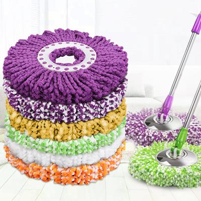 3Pcs Spin Mop Heads Replacement Super Soft Highly Absorbent Universal Easy To Replace Floor Cleaning Mop Head Refill Accessories
