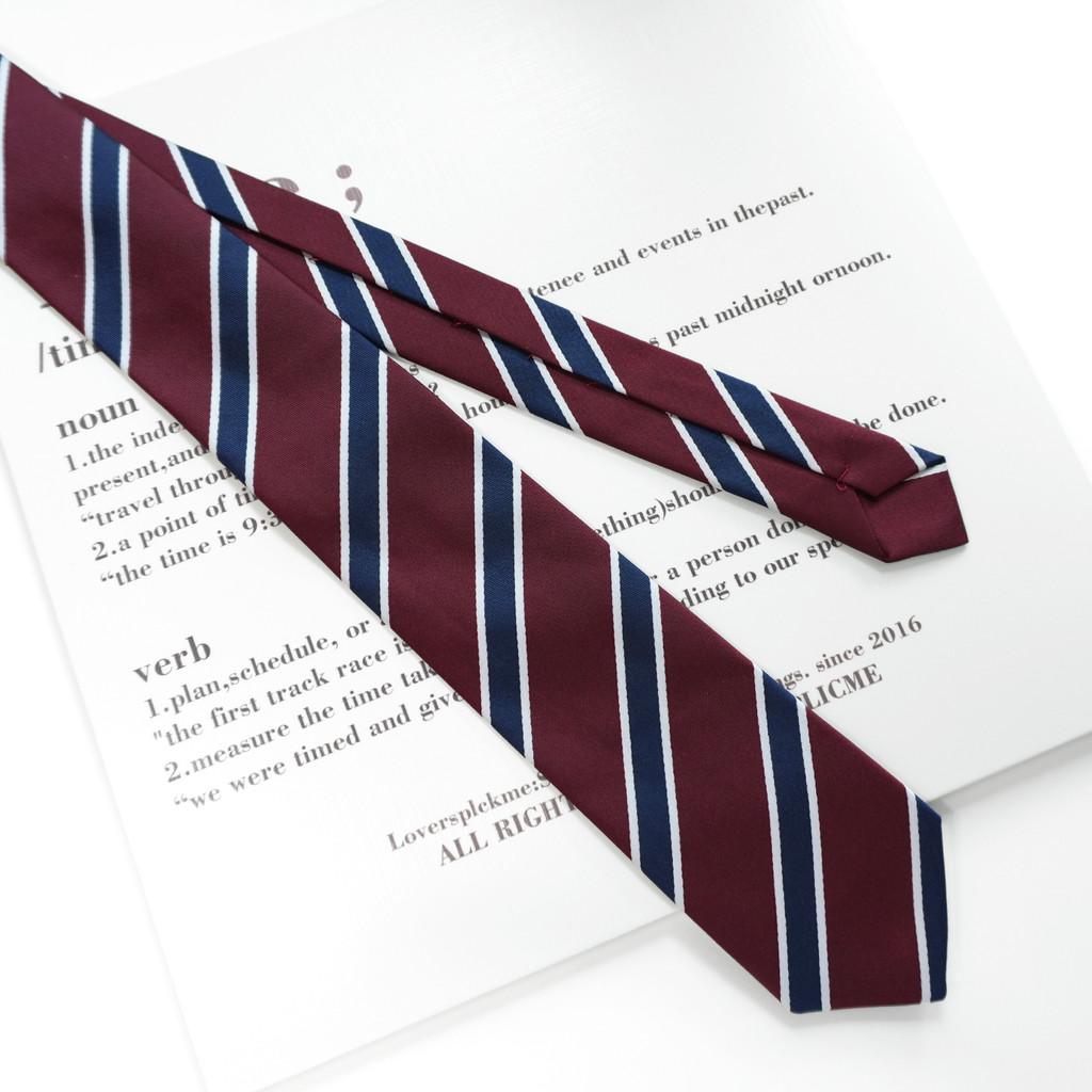Striped Tie For Kids With Casual Style Perfect For School Uniforms