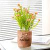 1Pc Potted Plant Northern Europe Simulated Flower Holiday Gifts Weave Modern Simplicity Hangings Home Decoration Plastic