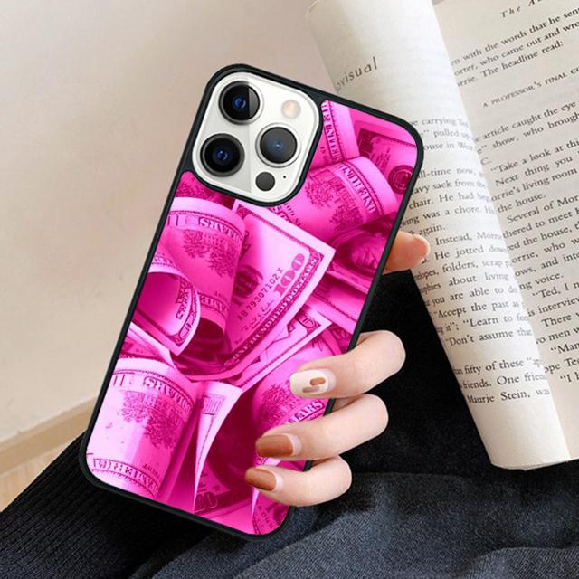 Pink Aesthetic Phone Case Back Cover for iPhone 17 Air 16 15 14 13 11 12 Pro Max Plus Fundas Coque