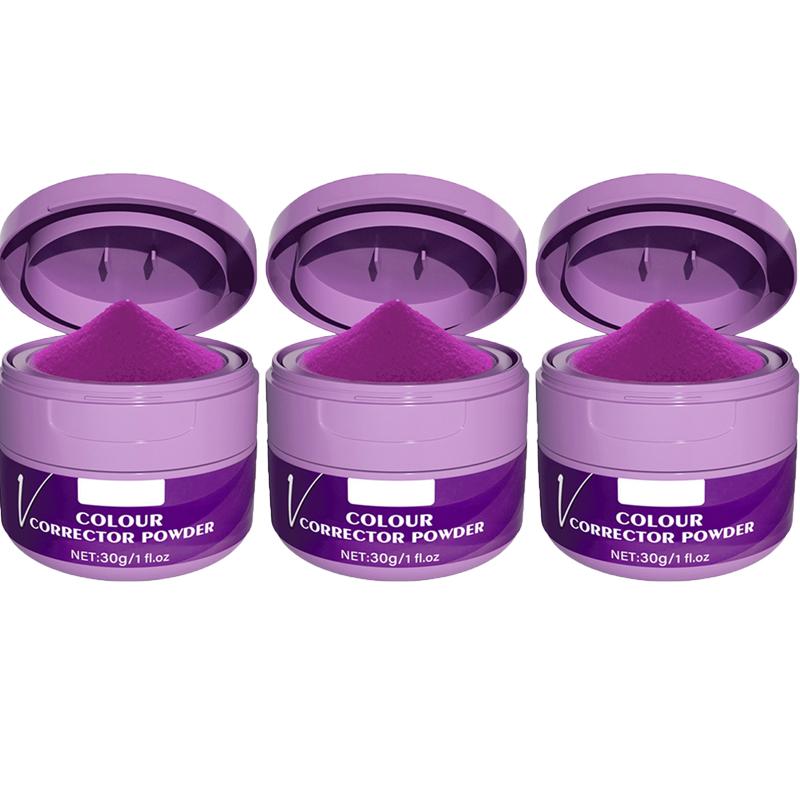 

Фиолетовый корректор цвета зубов, порошок, маскирующий желтые пятна, фиолетовый порошок для отбеливания зубов, эмаль, средства для ухода за деснами 3pcs