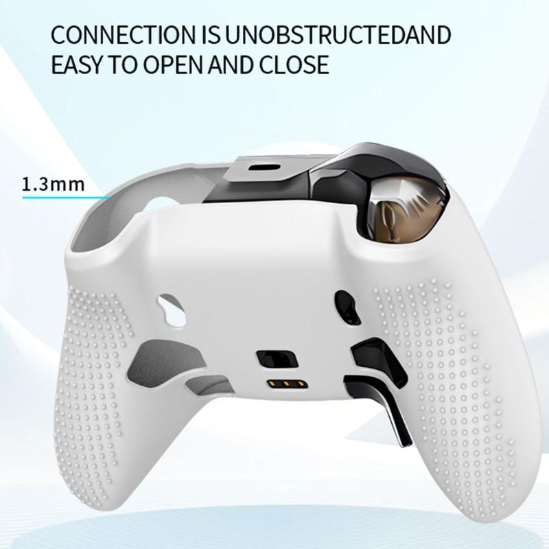Protective Case Skin Gaming Controller Silicone Cover for 5 Game Handle Protector Sleeve Flexible Skin