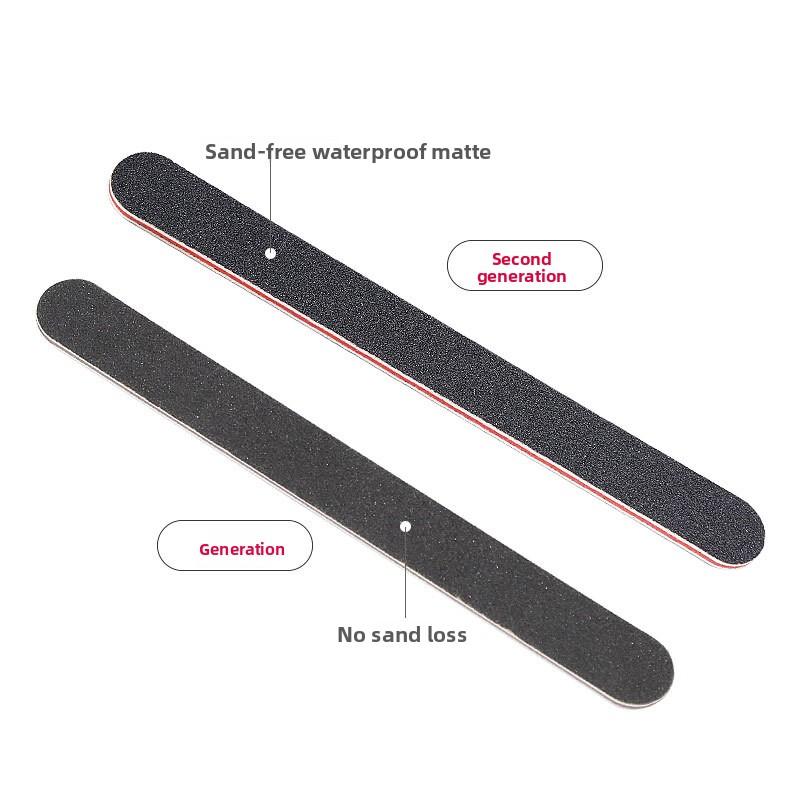 Professional Double-sided Nail File for Manicure and Nail Art Polishing Tool with Smooth Grinding Surface