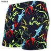 Men Sexy Print Swimming Trunks Surf Board Boxer Swimwear Beachwear Summer Shorts