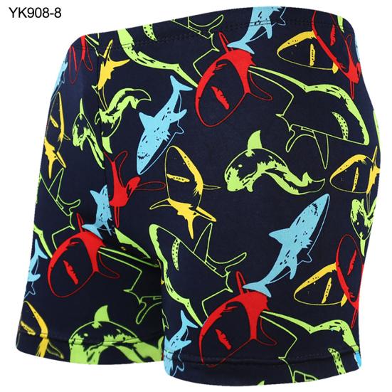 Men Sexy Print Swimming Trunks Surf Board Boxer Swimwear Beachwear Summer Shorts
