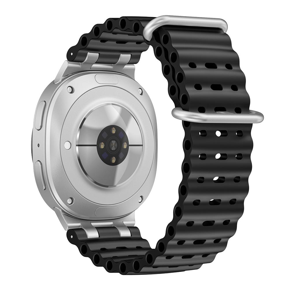 Breathable Watch Strap for Samsung Galaxy Watch8 Classic 46mm/Watch8 44mm/40mm Silicone Band