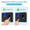 Multifunctional Fingerprint Time Clock Employees Exit Data Recorder  USB Data Manage