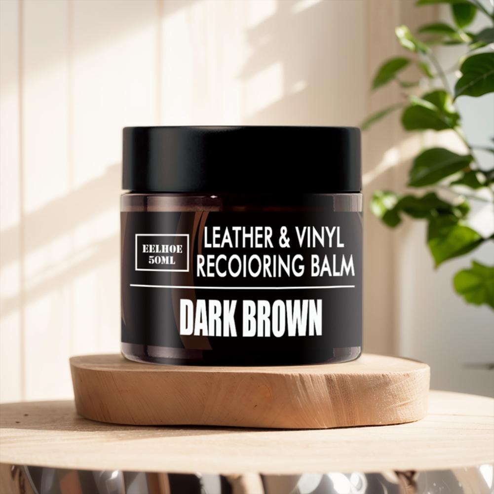 Leder-Recoloring-Balsam, Leder-Kratzer-Entferner, Leder-Restaurator für Sofas, Autositze, für Sofas, Möbel, Lederschuhe