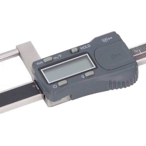 Digital Disc Brake Rotor Caliper Gauge, IP54 Waterproof Electronic Brake Caliper Gauge with Inch-Millimeter Conversion, Thickness Measurement for Auto