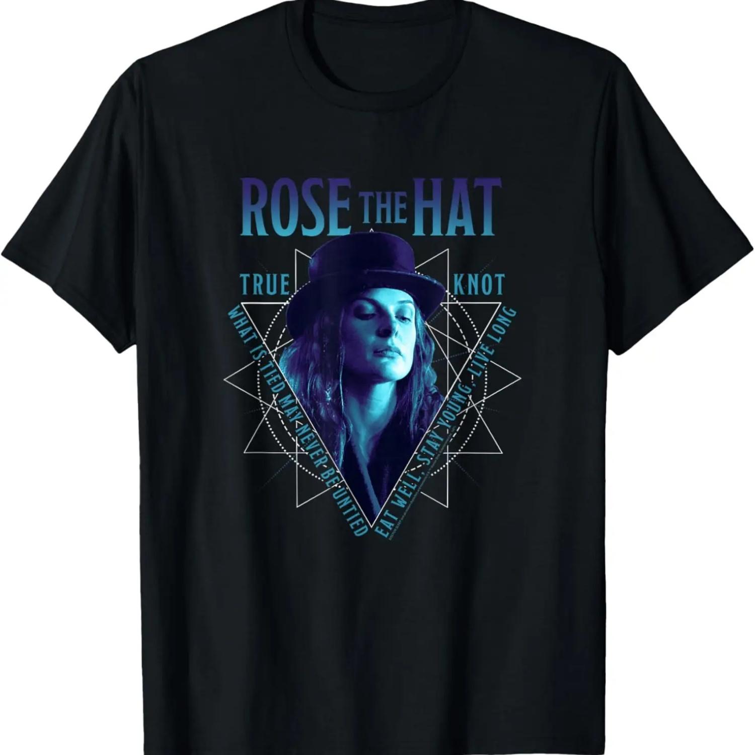 Rose The Hat True Knot Triangle T-Shirt S чёрный