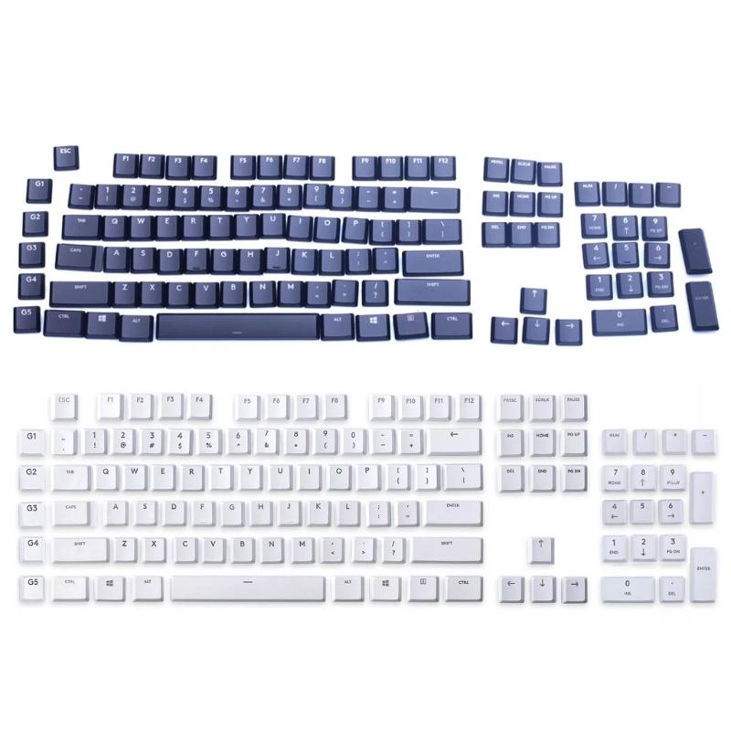 Ergonomic Textured Keycaps Easy Installation for G915/G913/G815/G813 TKL Gaming Keyboards