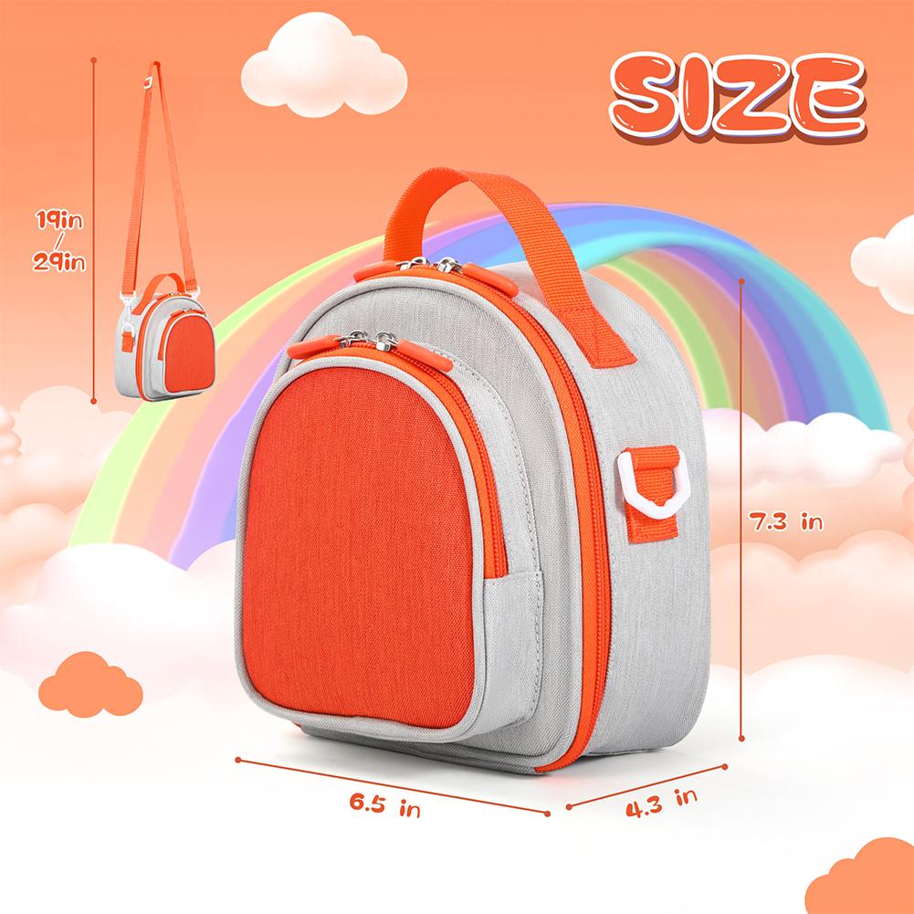 Carrying Case for Yoto Mini Edition Wireless Charging Phone Holder and Magnetic Car Mount Smartphone Accessories Storage Bag