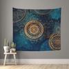 Hanging for Living Room Starry Sky Mandala1 Tapestry Modern Wall Art Wall Blanket Aesthetic Tapestrys Indoor Outdoor Tapestries
