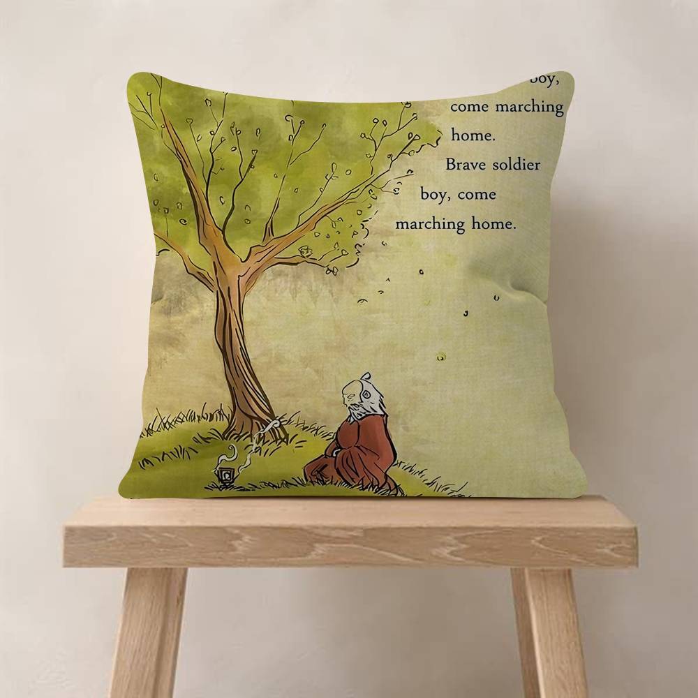 

AvatarLast Airbender Wanted Retro Pillow Gift Home Office Decoration Bedroom Sofa Car Cushion Cover Case x 30x30 cm
