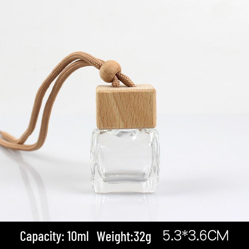 Car Glass Aromatherapy Lanyard for Air Vent - Refillable Perfume Bottle