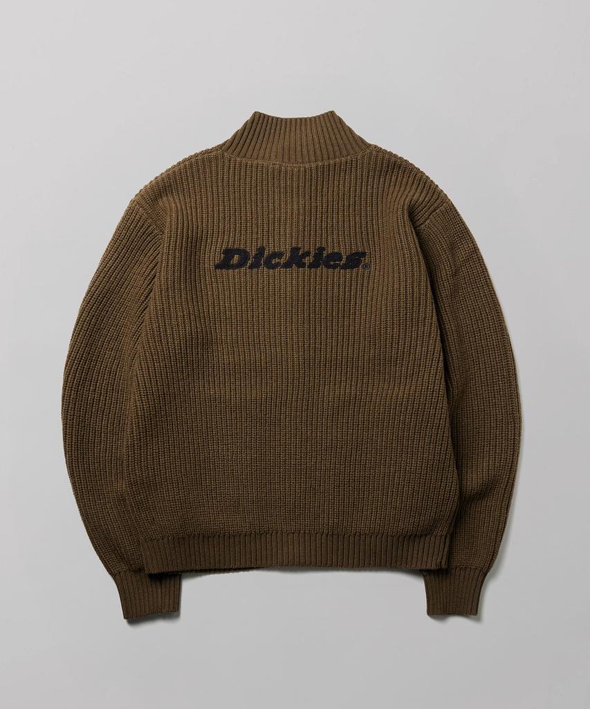 DICKIES Back Logo Full-Zip Knit Olive