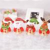 Christmas Ornaments Santa Claus Doll Wjingle Bell Decor New Year Decorations Hanging Drop Pendant