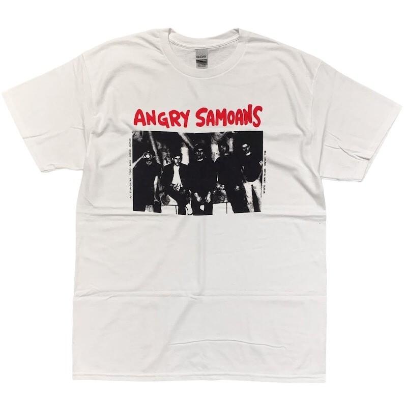 Angry Samoans – Band Portrait 90s Tour T-Shirt Angry Samoans T-Shirt Punk Rock S