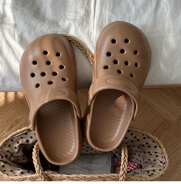 Fashion Cover Toe Rubber Slippers Shoes Slides Slipers Women Platform Fashion Flat 2025 Luxury House Slippers Platform Women Luxury Shoe