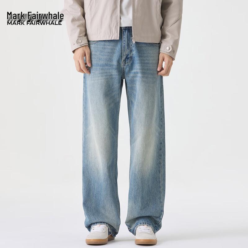 Mark Fairwhale Men's American Retro Straight Fit Jeans