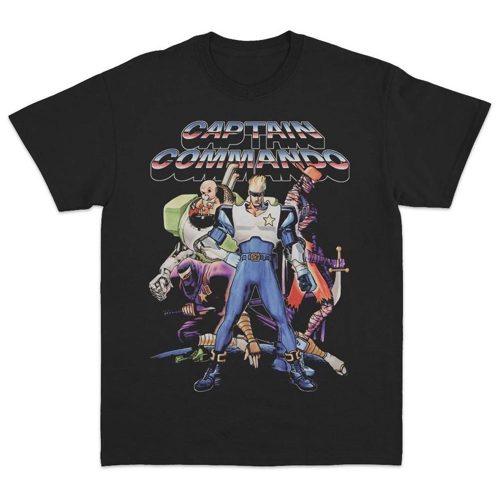 

CAPTAIN C0MMAND0 video game boot Tee Unisex Short Sleeve Shirt S-5XL Unisex T-Shirt M