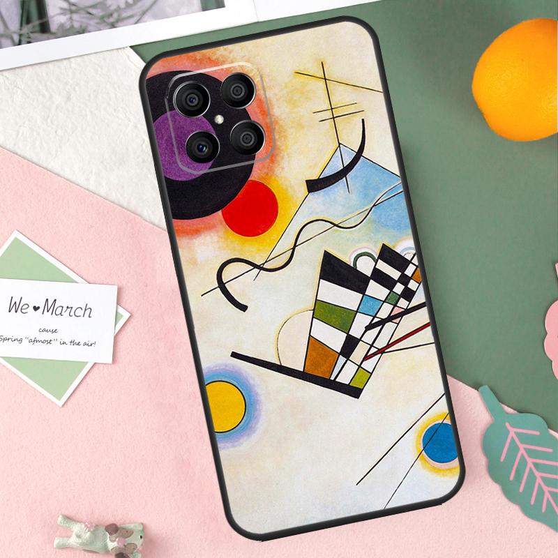Wassily Kandinsky Abstract Artistic Case For Honor 90 50 70 Lite X9b X9a X8b X8a X8 X9 X9c Honor 200 Pro Magic 7 5 6 Lite Cover