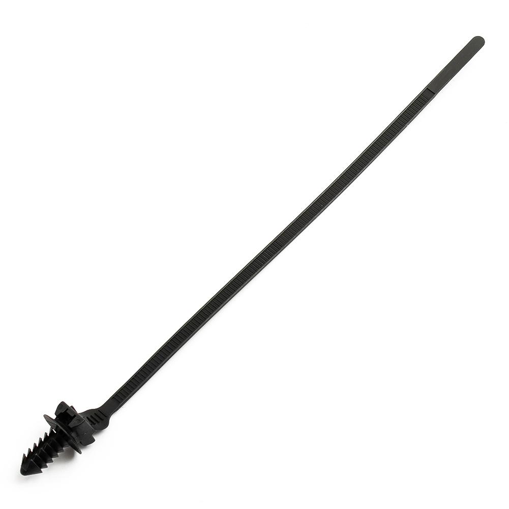 Nylon Cable Tie Cable Fastener Bundle Flexible And Strong High Quality Nylon 4.6mm Width Black Color Easy To Use