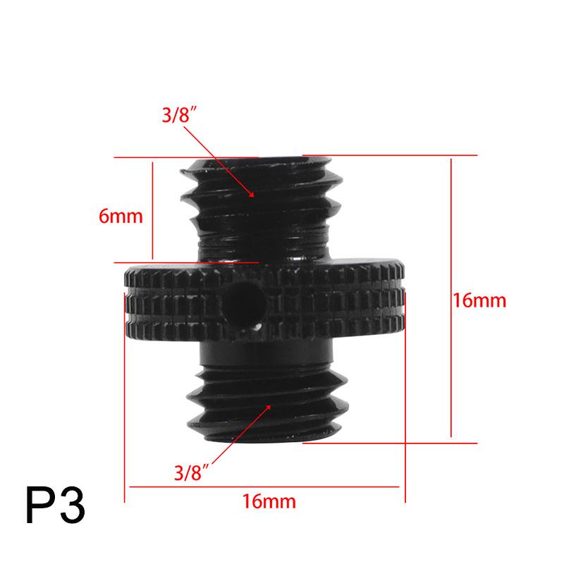 Thread Reinforce Camera Conversion Screw Adapter For Camera Tripod Ballhead Projector Bracket - 1/4 To 3/8 M4 M5 M6 M8 M10