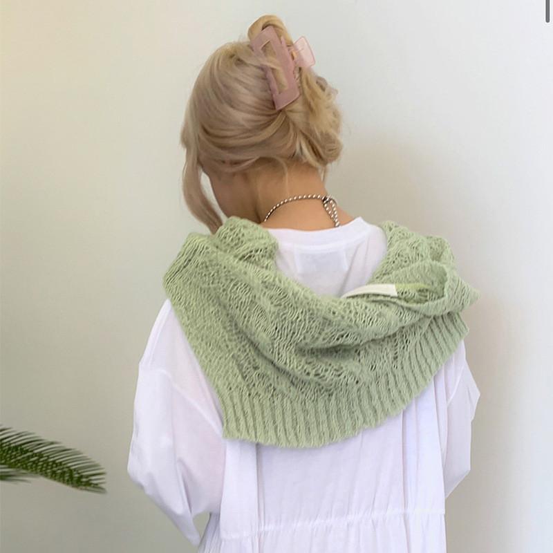 Stylish 8cm Pc Material Jelly Color Hair Claw Clip With Simple Geometric Design