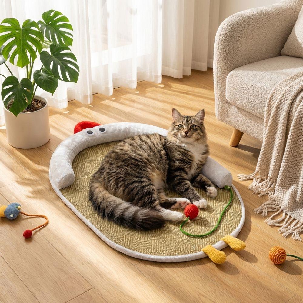 Neck Support Dog Sleeping Mat Ice Silky Cooling Puppy Kennel Cat Cool Pad Bed  Small Pet