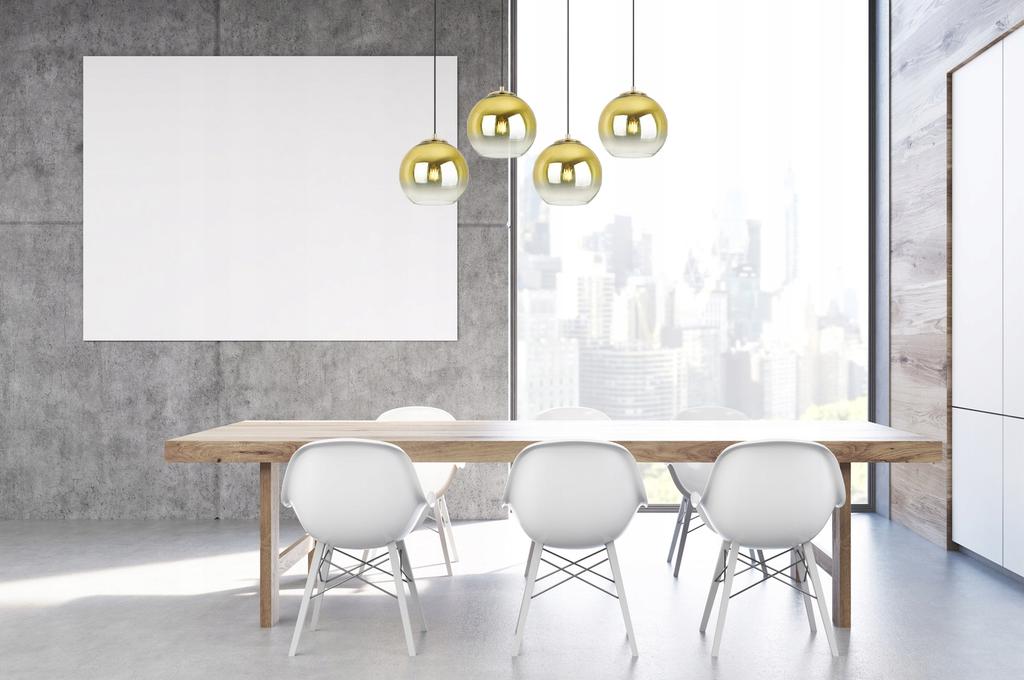 Hanging Lamp Ceiling Chandelier Golden Lamp Shade 20 Cm