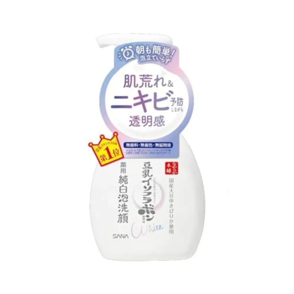 Sana Namerakahonpo Soy Milk Pure White Foaming Cleansing 200ml 4-Pack Set