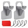 Supporto per tubo piscina esterna-SSQ-O16 grigio 2 pz