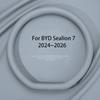 For BYD Sealion 07 EV 2024-2026 Car Inner Door Handle Leather Protective Cover Scratch-resistant Interior Accessories