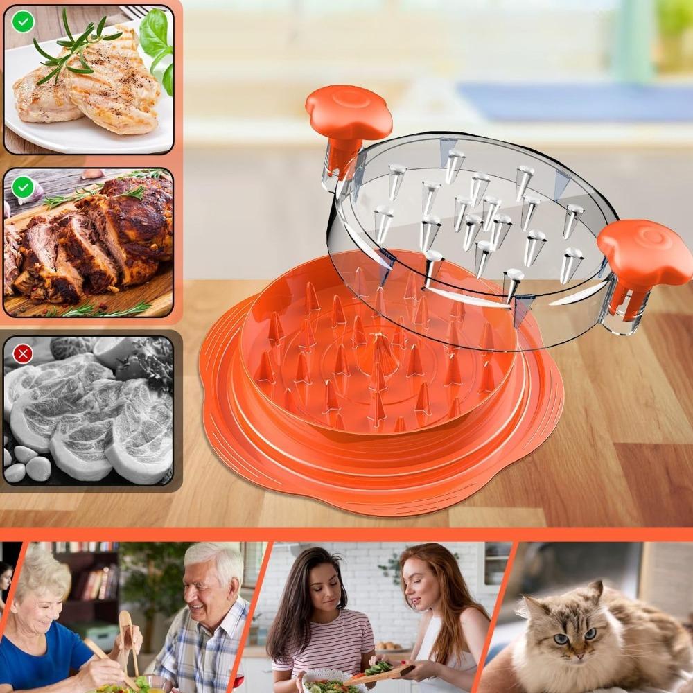 Large 10'' Meat Shredders Visible Meat Shred Machine Pork Food Mincer for Chicken Breast