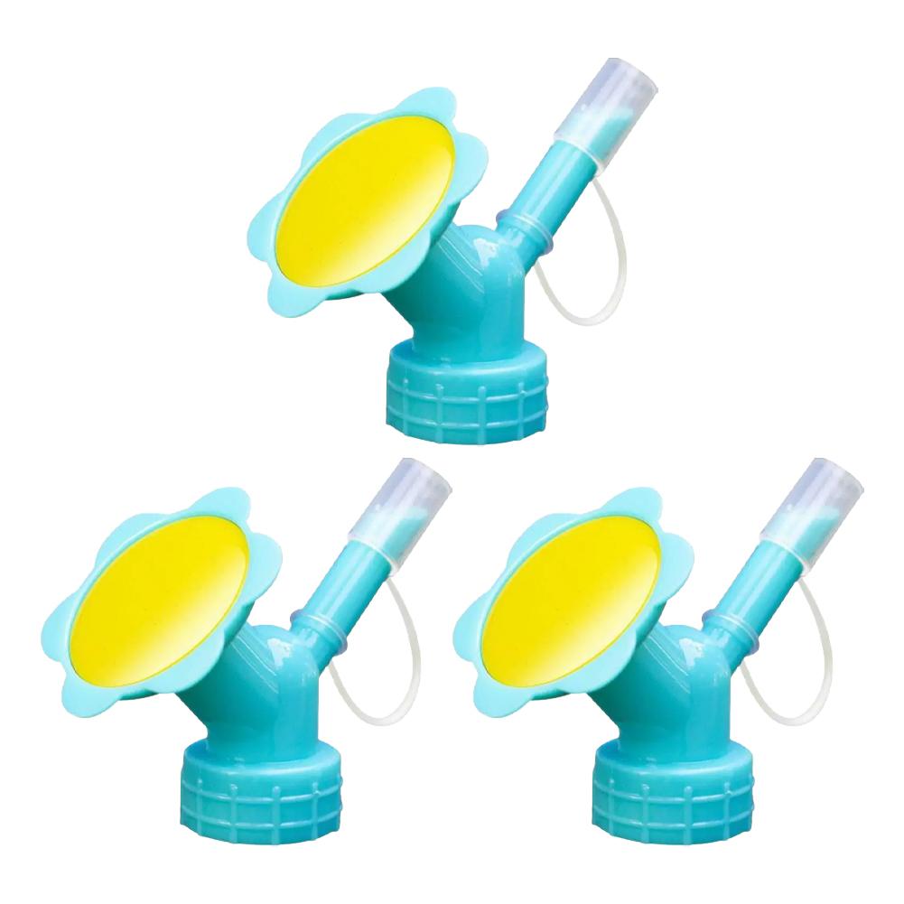 3pcs Garden Watering Sprinkler Nozzle Flower Waterers Bottle Watering Cans Sprinkler Easy Tool Portable Garden Tools