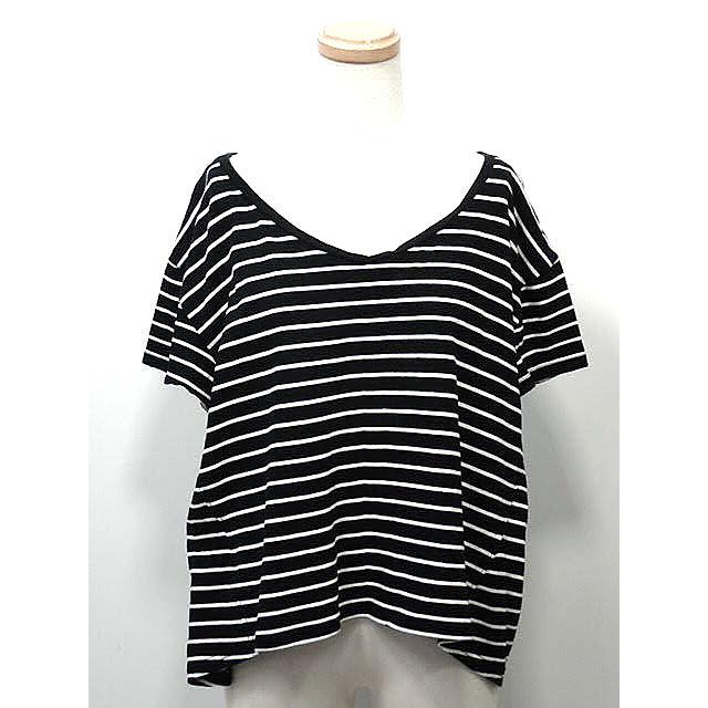 [Free shipping by mail] AZUL BY moussy Azure by mouthy cut and sew [Used] Ladies