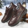 Winter New Cotton Shoes, Outdoor Plush Thick Snow Boots, Warm Large Size Short Boots, Polyurethane Cotton Boots